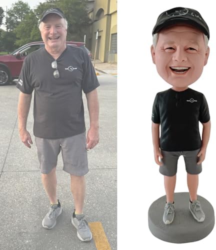 Custom Handmade Bobblehead Figure Personalized and Previewable