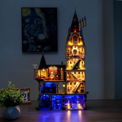 LED Lighting for Lego Hogwarts Castle Main Tower 76454 Only