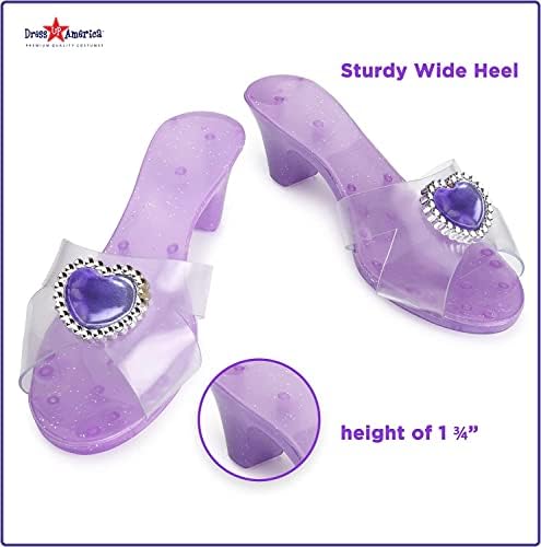 Princess Dress Up Shoes with Tiaras and Jewelry Set for Girls