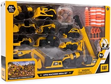 CAT Construction Toys Little Machines Mega Set