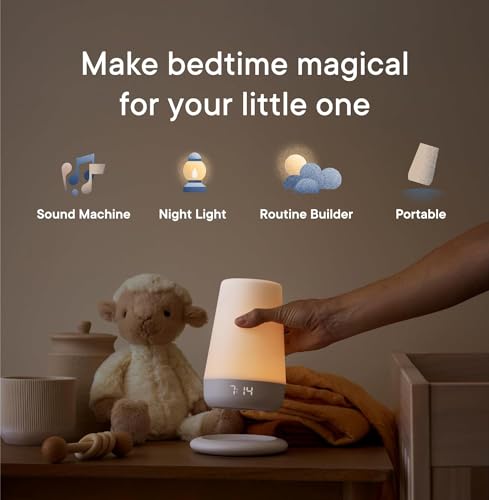 Hatch Rest Sound Machine with Night Light and Alarm Clock