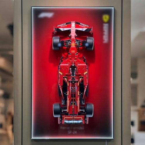 iLuane Display Wallboard for Lego Technic Ferrari SF-24 42207