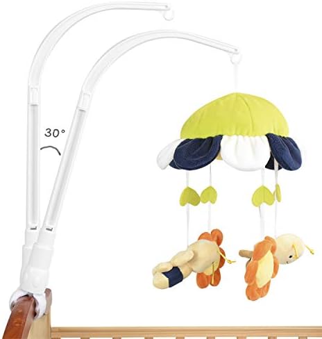 HLEEDUO 23 Inch Crib Mobile Arm Holder