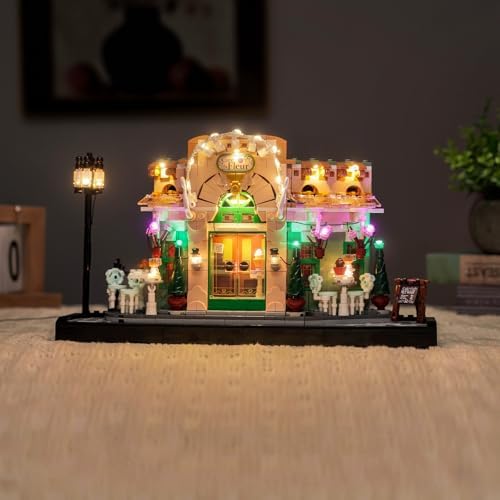Brickshining LED Lighting for Lego 10362 French Cafe