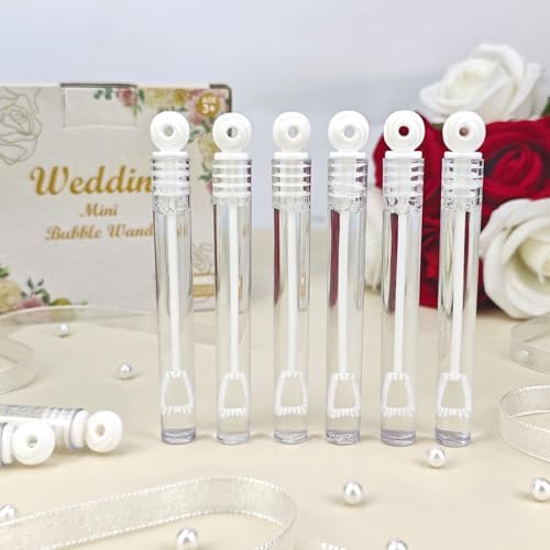 Bulk Mini Bubble Wands 100 Count Wedding Party Favors