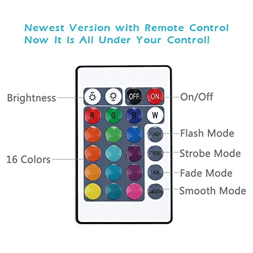 NeoJoy Remote Control Cat Night Light 4 Piece Set