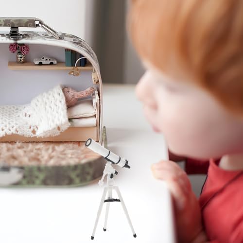 Totority Dollhouse Miniature Telescope 112 Scale