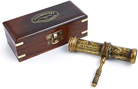 V Empire Handmade Brass Kaleidoscope Gift