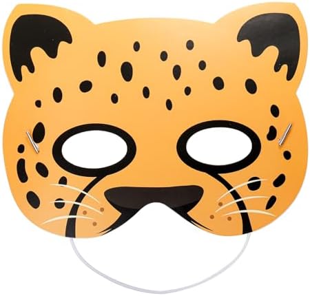 Coloch 32 Piece Safari Animal Mask for Kids
