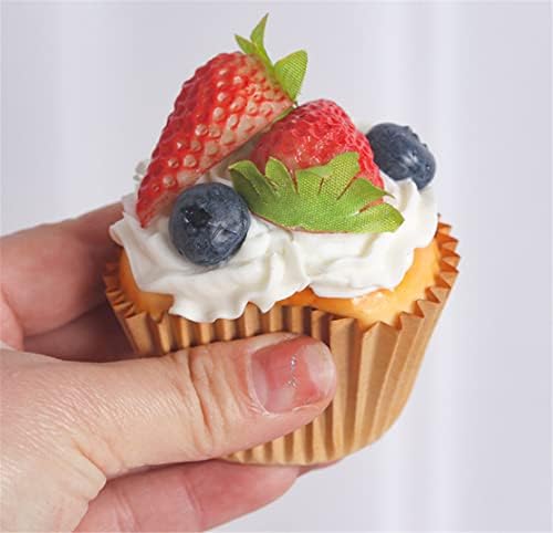 6PCS Artificial Cupcake Display Props for Decoration