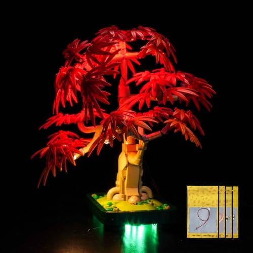 LED Lighting for LEGO Botanicals 10348 Bonsai Tree Display