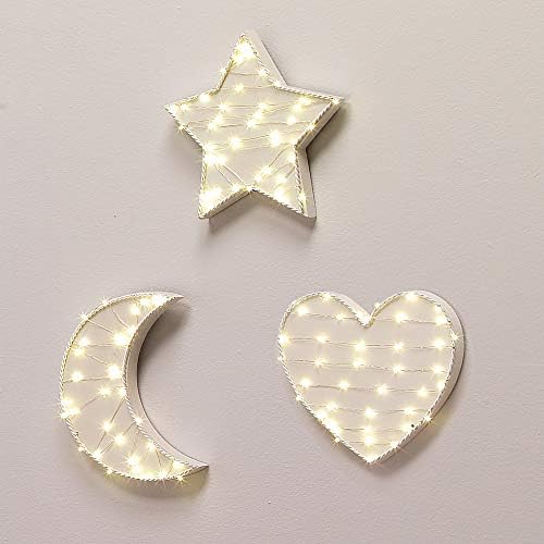 Lambs Ivy Signature Moon LED Wall Decor