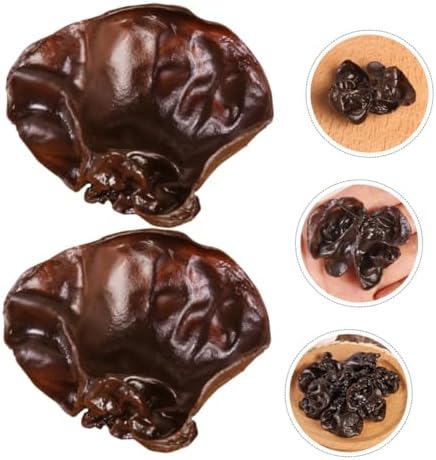 Happyyami 12pcs Faux Agarics Models for Kitchen Display and Educational Play