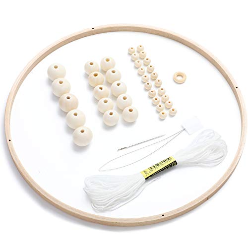 Baby Mobile DIY Kit - Wooden Frame Wind Chime for Infant Toys