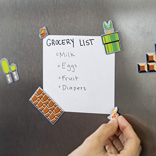 Paladone Super Mario Bros Fridge Magnets - 80 Magnetic Characters
