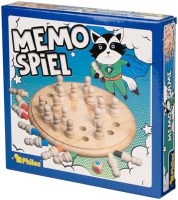 Philos 3170 Memo Game Standard for 2-4 Players