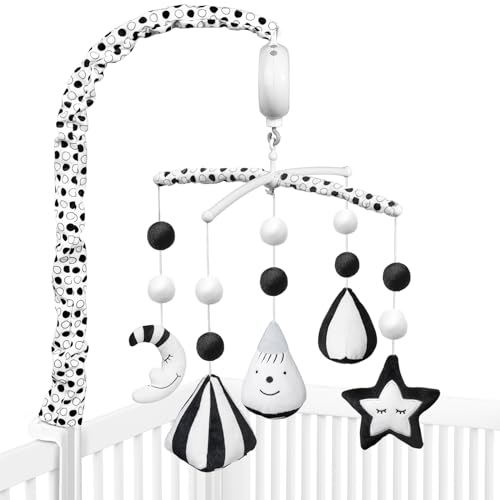 FEISIKE Baby Crib Mobile with 35 Lullabies and 3 Modes