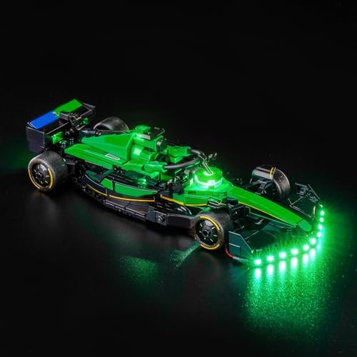 Brickshining LED Lighting for Lego Speed Champions AMR24 Race Car 77245