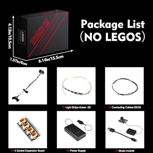 LED Lighting for Lego I am Groot 76217 - Bright Compatible