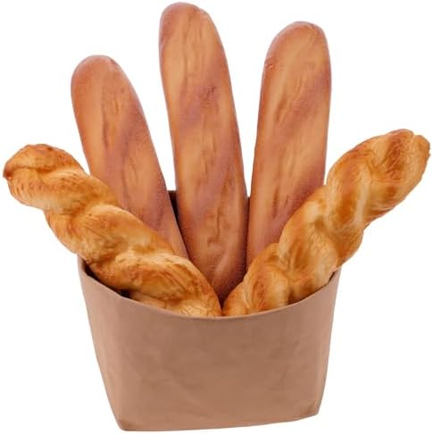 5pcs Artificial Bread Set for Display and Photography