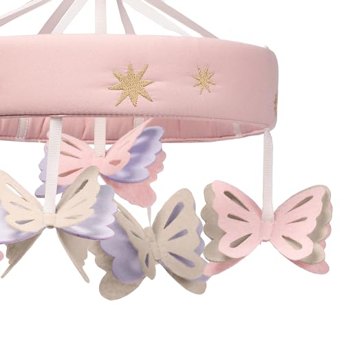 Butterfly Dreams Musical Baby Crib Mobile Soother Toy