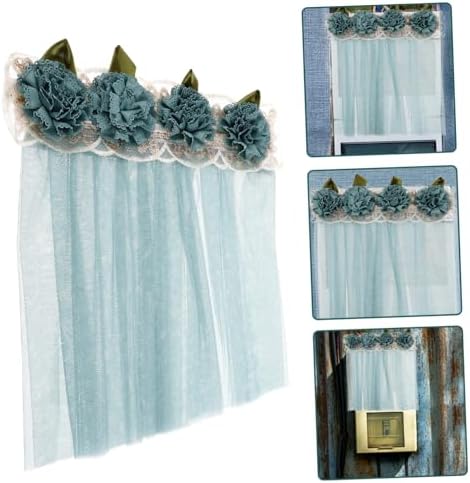 Elegant Scale Electric Box Decorative Lids with Net Lace Curtains
