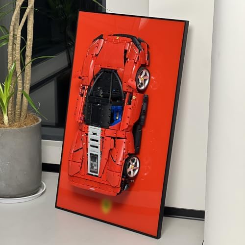 iLuane Display Wallboard for Lego Technic Ferrari Daytona SP3 42143