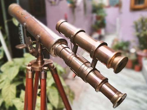 Antique Brass Telescope for Home and Office