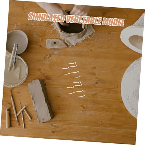 30PCS Mini Vegetable Shelf Figurines for DIY Decorations