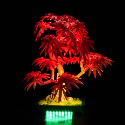 LED Lighting for LEGO Botanicals 10348 Bonsai Tree Display