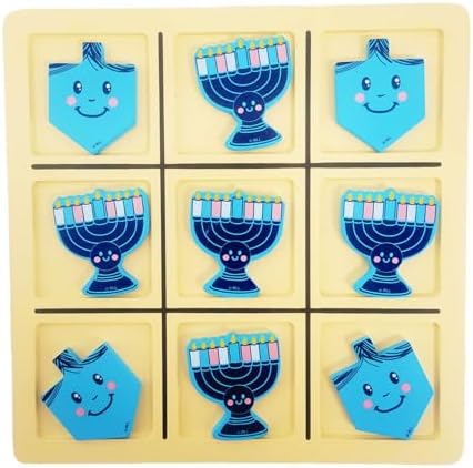 Rite Lite Hanukkah Tic Tac Toe Game