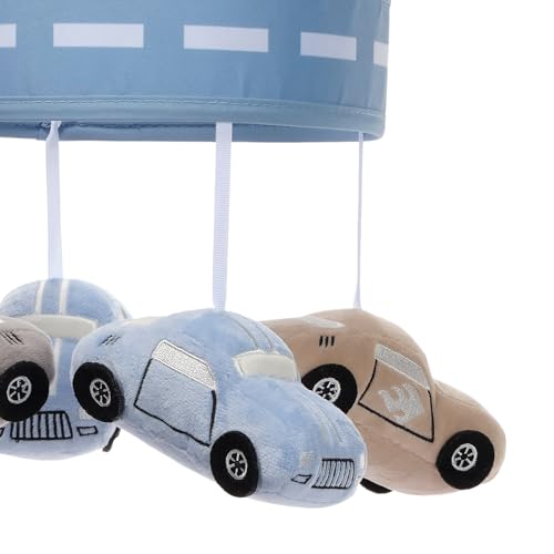 Lambs Ivy Little Racer Musical Car Baby Mobile Soother Toy