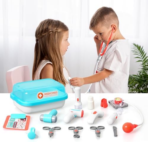 Doctor Kit for Kids 15 Pcs Pretend Play Set
