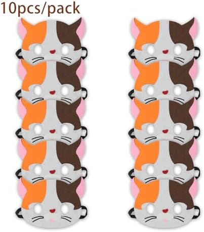 Jtnohx Felt Animal Masks 10 Pack for Kids