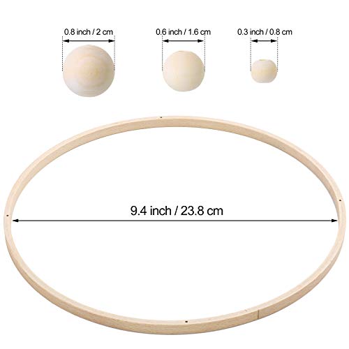 Baby Mobile DIY Kit - Wooden Frame Wind Chime for Infant Toys