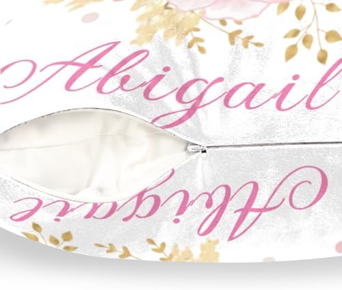 Personalized Baby Name Pillow Cover for Boy or Girl