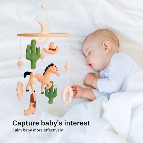 Western Baby Mobile for Crib and Boys Room