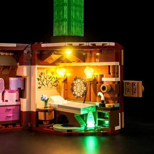 LED Lighting for Lego Glinda Elphabas Dormitory 75683