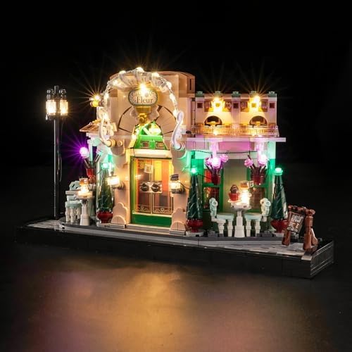 Brickshining LED Lighting for Lego 10362 French Cafe