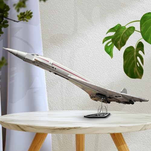 NAOCARD Acrylic Stand for Lego Concorde 10318 Building Set