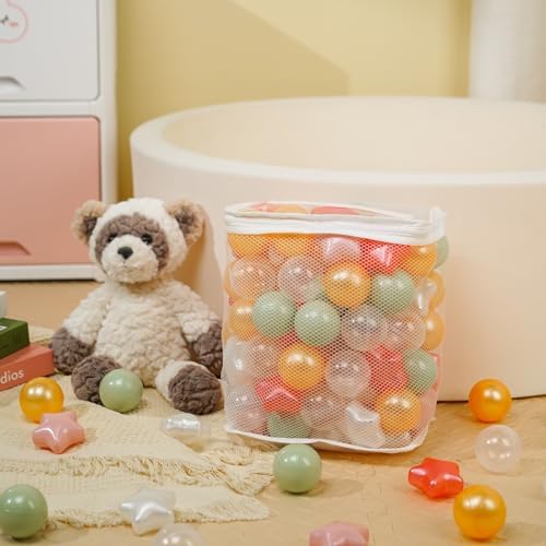 TRENDPLAY Star Ball Pit Balls 200 for Toddlers