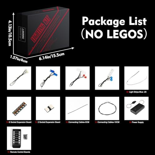 LED Lighting for LEGO 2022 Ford GT 42154