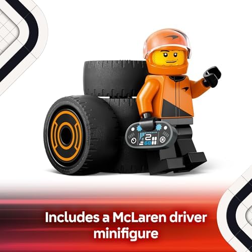 LEGO City F1 Driver with McLaren Race Car - Ages 6