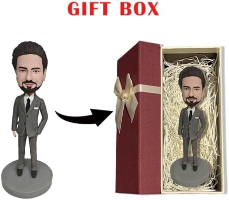 Custom Handmade Bobblehead Figure Personalized and Previewable