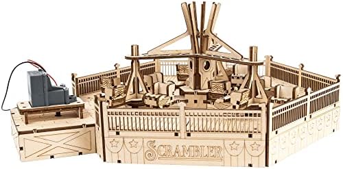 CoasterDynamix 3D Scrambler Wooden Model Kit