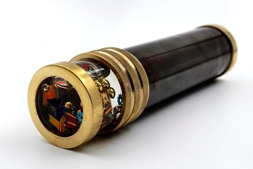 Handcrafted Brass Kaleidoscope in Gift Box