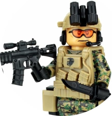 Battle Brick Marine Force Recon Minifigure 16 Inches Tall