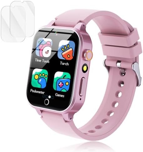Luyiilo Kids Games Watch with 26 Puzzles and HD Camera