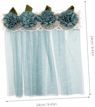 Elegant Scale Electric Box Decorative Lids with Net Lace Curtains