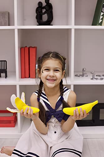 MiniWorldFood Banana Felt Pretend Play Food